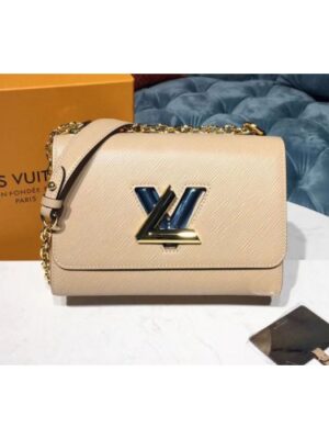 Louis Vuitton Replica M53754 LV Replica Twist MM Bags Epi Leather Galet