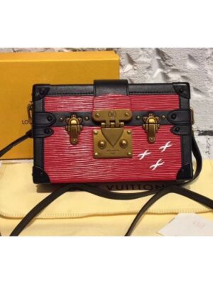 Louis Vuitton Replica M54651 Petite Malle Epi Leather Bags Red