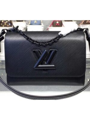 Louis Vuitton Replica M54804 Epi Leather Twist MM Bags Black