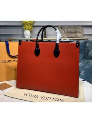 Louis Vuitton Replica M56229 LV Replica Onthego GM tote bag in Red Epi Leather