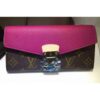 Louis Vuitton Replica M56241 Monogram Canvas Pallas Wallet Grape