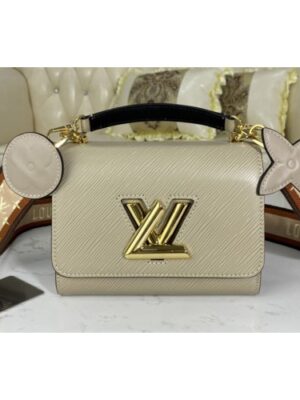 Louis Vuitton Replica M57063 LV Replica Twist Mini handbag Gray Epi leather