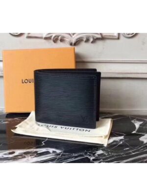 Louis Vuitton Replica M60053 Epi Leather Amerigo Wallet Black