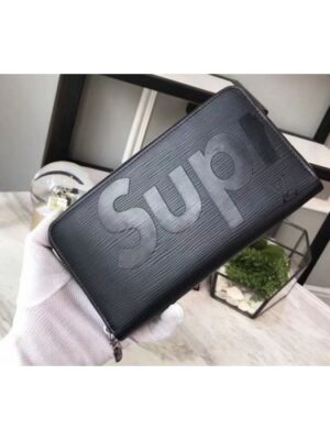 Louis Vuitton Replica M60305 Epi Leather Supreme X Zippy Wallet Noir