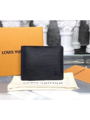 Louis Vuitton Replica M60332 LV Replica Slender Wallet Epi Leather