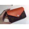 Louis Vuitton Replica M60495 Epi Leather and Monogram Canvas Marie Lou Compact Wallet