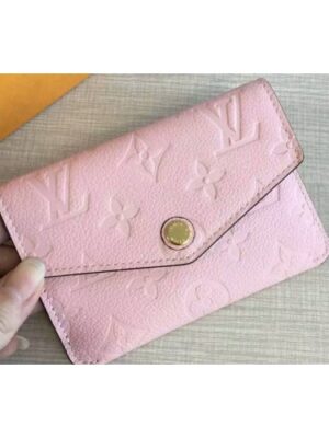 Louis Vuitton Replica M60633 Key Pouch Monogram Empreinte Leather Pink