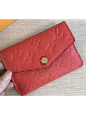 Louis Vuitton Replica M60633 Key Pouch Monogram Empreinte Leather Red