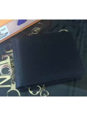 Louis Vuitton Replica M60662 Epi Leather Multiple Wallets Black