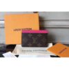 Louis Vuitton Replica M60703 LV Replica Card Holder Monogram Canvas Rosy