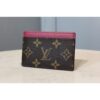 Louis Vuitton Replica M60703 LV Replica Card Holder in Red Monogram Canvas