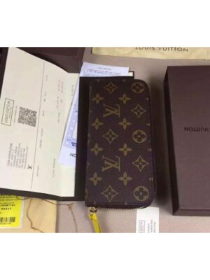 Louis Vuitton Replica M60744 Clemence Wallet Monogram Canvas