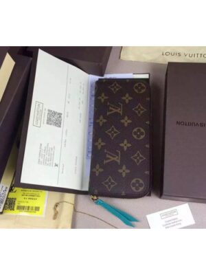 Louis Vuitton Replica M60858 Clemence Wallet Monogram Canvas