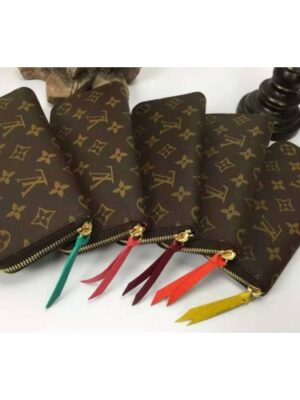 Louis Vuitton Replica M60859 Monogram Canvas Clemence Wallet