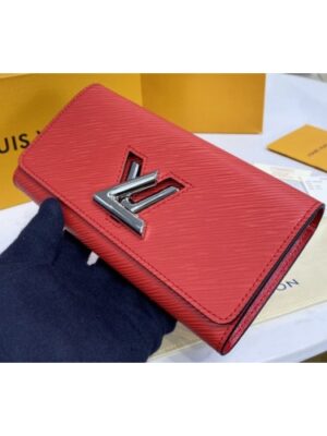 Louis Vuitton Replica M61179 LV Replica Twist wallet in Red Epi leather