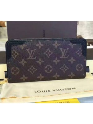 Louis Vuitton Replica M61188 Zippy Wallet Retiro Monogram Canvas Black