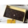 Louis Vuitton Replica M61289 Monogram Canvas Emilie Wallet Rose Ballerine