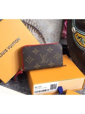 Louis Vuitton Replica M61299 Zippy Multicartes Monogram Canvas Fuchsia