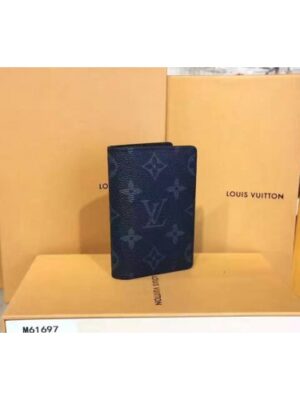 Louis Vuitton Replica M61696 Pocket Organizer Monogram Eclipse Canvas