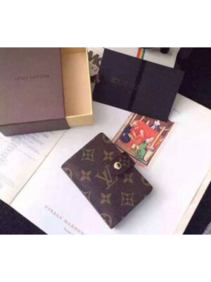 Louis Vuitton Replica M61722 Card Holder Monogram Canvas