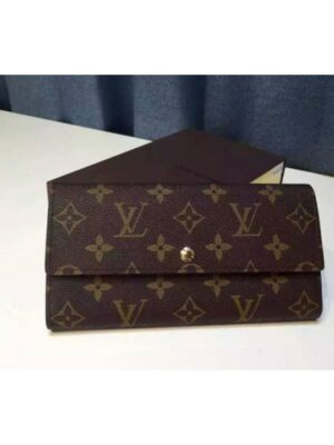 Louis Vuitton Replica M61734 Monogram Canvas Sarah Wallet