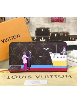 Louis Vuitton Replica M62135 Zippy Wallet Monogram canvas