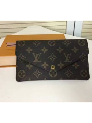 Louis Vuitton Replica M62155 Jeanne Wallet Monogram Canvas Red