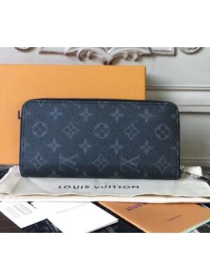 Louis Vuitton Replica M62295 Zippy Wallet Vertical Monogram Eclipse Canvas