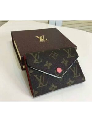 Louis Vuitton Replica M62360 Victorine Wallet Monogram Canvas Red