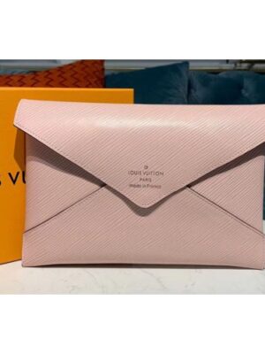 Louis Vuitton Replica M62457 LV Replica Pochette Kirigami Bags Pink Epi Leather