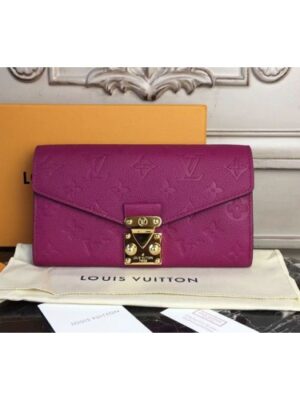 Louis Vuitton Replica M62459 Monogram Empreinte Metis Wallet Freesia