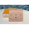 Louis Vuitton Replica M62541 LV Replica Iris Compact Wallets Pink Mahina leather