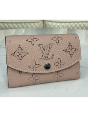 Louis Vuitton Replica M62541 LV Replica iris compact wallet in Magnolia Mahina leather