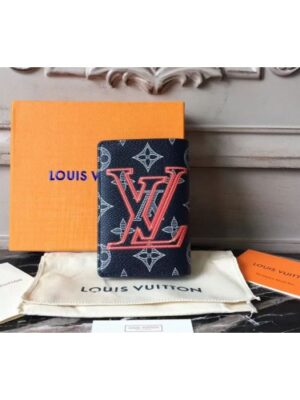 Louis Vuitton Replica M62889 Monogram Ink Canvas Pocket Organizer Wallets