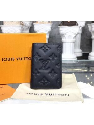 Louis Vuitton Replica M62899 LV Replica Pocket Organizer Monogram Shadow Leather