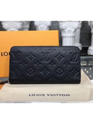 Louis Vuitton Replica M62902 LV Replica Zippy Wallet Vertical Monogram Shadow Leather