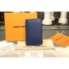 Louis Vuitton Replica M62909 LV Replica Pocket Organizer Epi Leather Blue