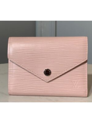 Louis Vuitton Replica M62946 LV Replica Victorine wallet in Pink Epi Leather