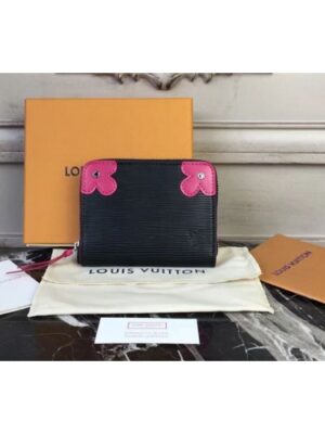 Louis Vuitton Replica M62971 Zippy Coin Purse Epi leather Black