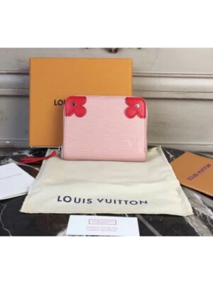 Louis Vuitton Replica M62971 Zippy Coin Purse Epi leather Pink