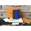 Louis Vuitton Replica M63021 Pocket Organizer Monogram Blue canvas Wallets