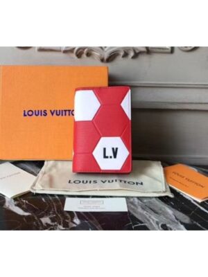 Louis Vuitton Replica M63226 Fifa World Cup 2018 Epi Leather Wallets Red