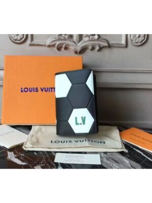 Louis Vuitton Replica M63226 Fifa World Cup Epi Leather Wallets Black