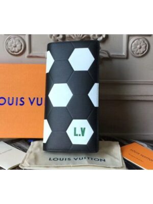 Louis Vuitton Replica M63230 Fifa World Cup 2018 Epi Leather Wallets Black