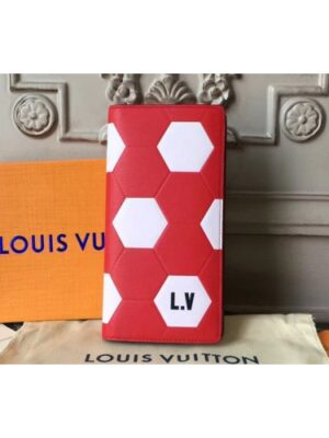 Louis Vuitton Replica M63230 Fifa World Cup 2018 Epi Leather Wallets Red