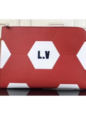 Louis Vuitton Replica M63232 LV Replica Pochette Jour GM Epi Leather Red