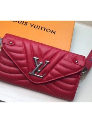 Louis Vuitton Replica M63299 LV Replica New Wave Long Wallet Red