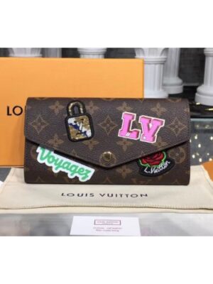 Louis Vuitton Replica M63318 LV Replica Monogram Canvas Sarah Wallet