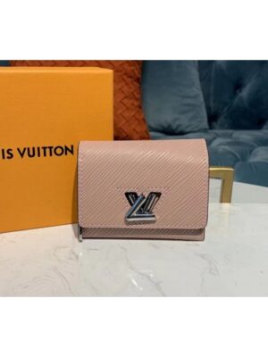 Louis Vuitton Replica M63323 LV Replica Twist XS Wallet Pink Epi leather