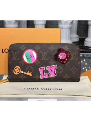 Louis Vuitton Replica M63392 LV Replica Monogram Canvas Zippy Wallet